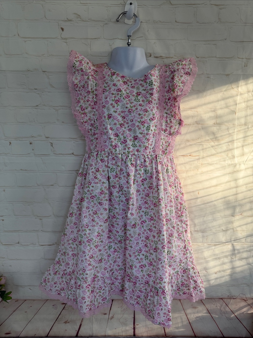 AMERICAN GIRL X LOVESHACKFANCY collection floral flutter day dress  RETIRED SZ8